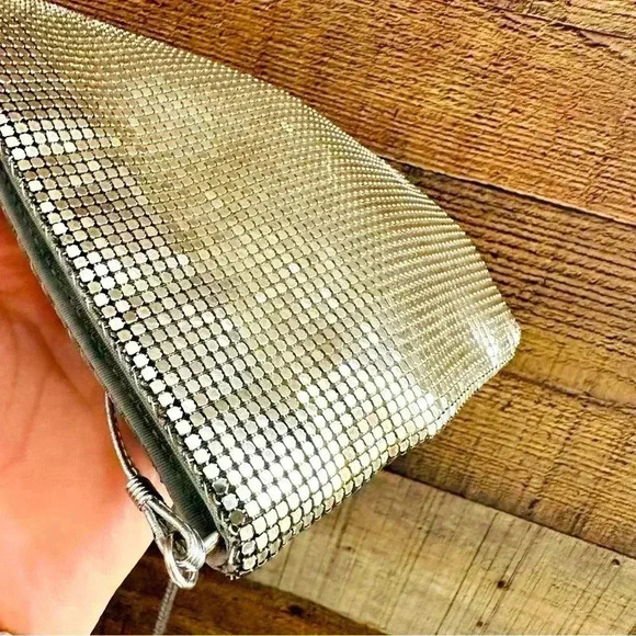 Whiting & Davis Mesh Metallic Vintage Purse - Picture 11 of 11